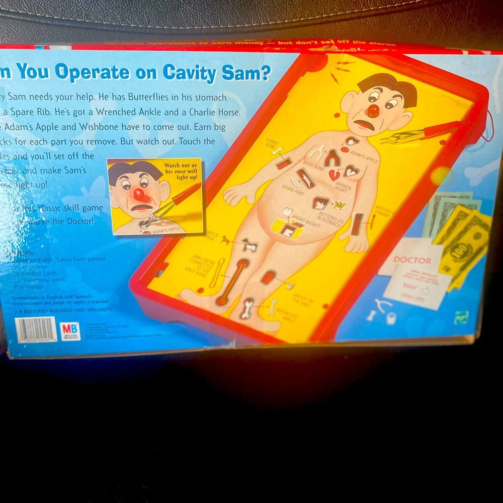 Operation board game